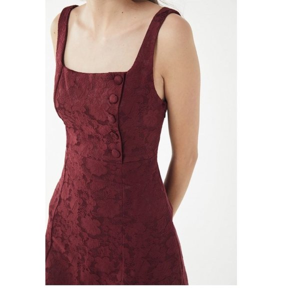 Urban Outfitters Dresses & Skirts - NEW UO Hallie Embroidered Square-Neck Mini Dress